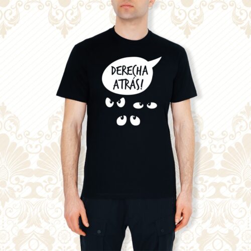 camiseta para cofrades con la frase derecha