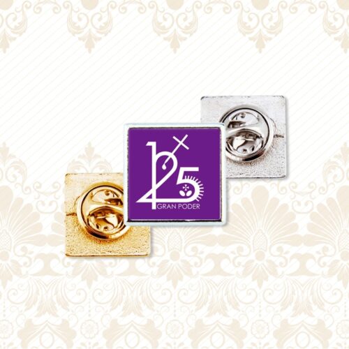 pin cuadrado para personalizar con la imagen que quieras