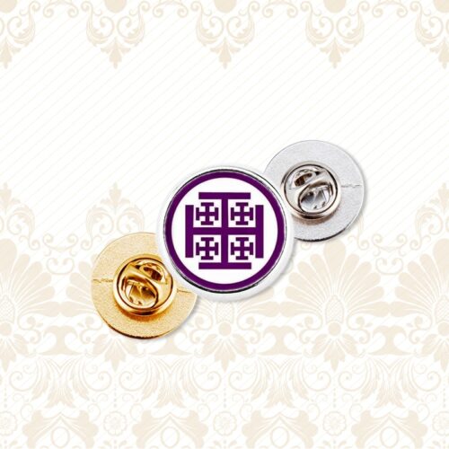 pin redondo para hermandades