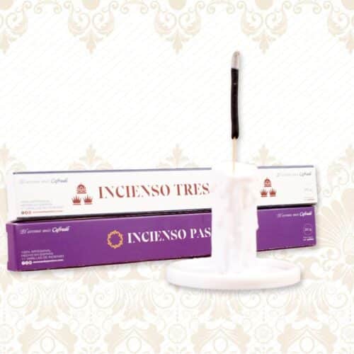 pack de incienso con porta varillas