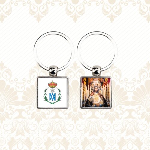 llavero cofrade cuadrado