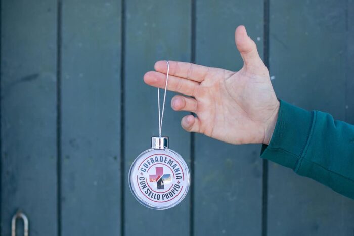 bola de navidad cofrademania