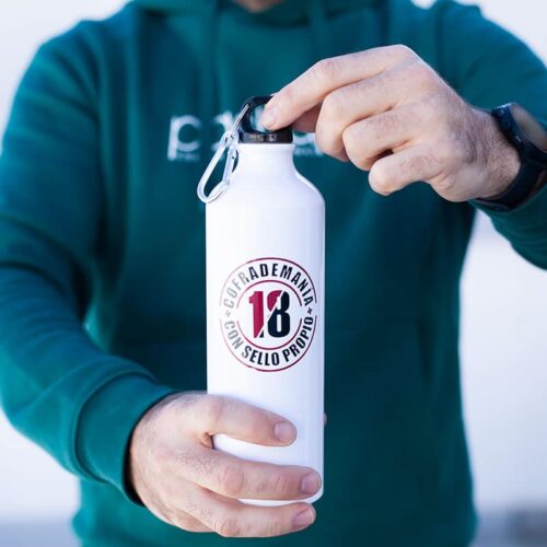 botella aluminio cofrademania